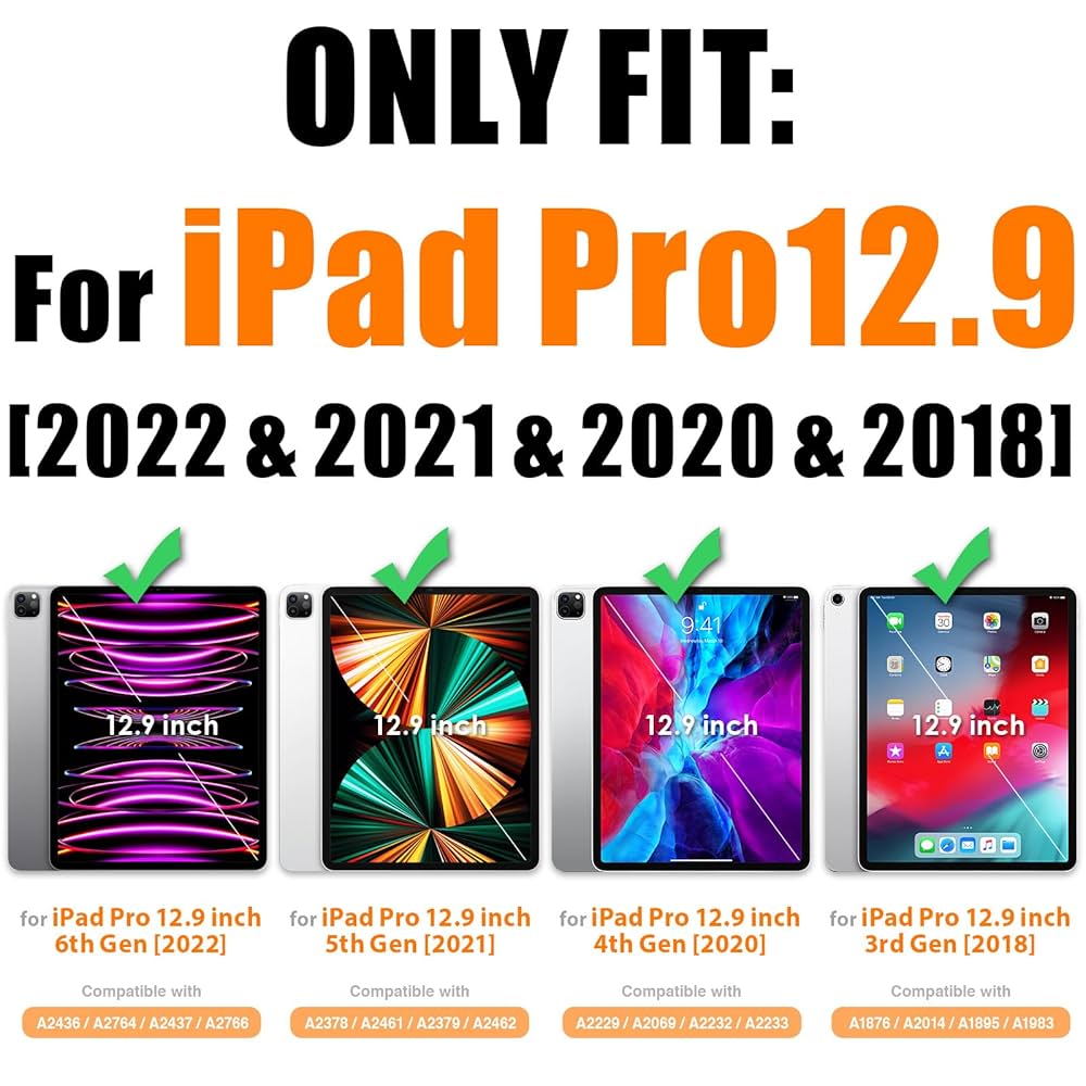 Amazon.com: SEYMAC stock Case for iPad Pro 12.9'' 2022/2021